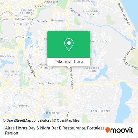 Altas Horas Day & Night Bar E Restaurante map