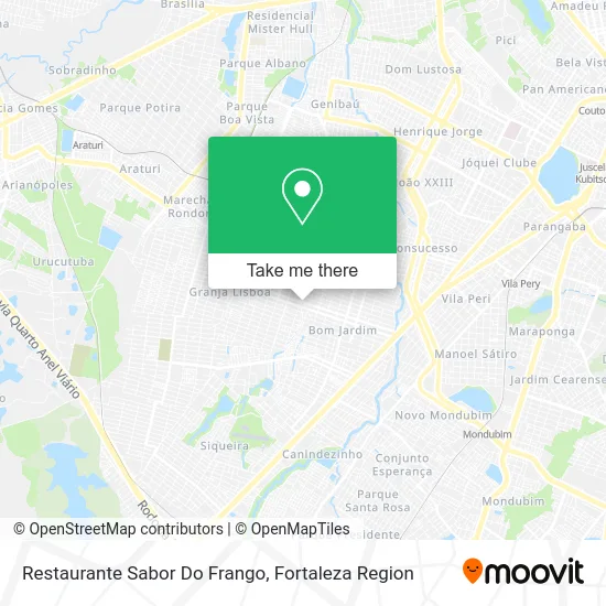 Restaurante Sabor Do Frango map