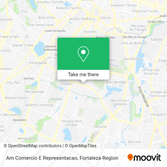 Am Comercio E Representacao map