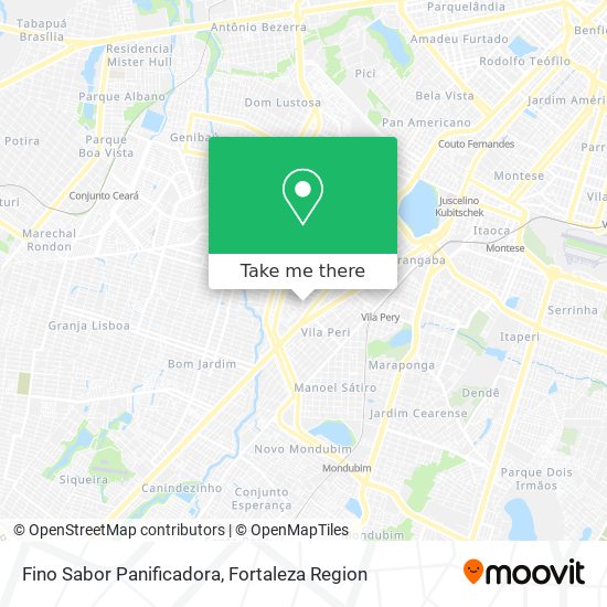 Fino Sabor Panificadora map