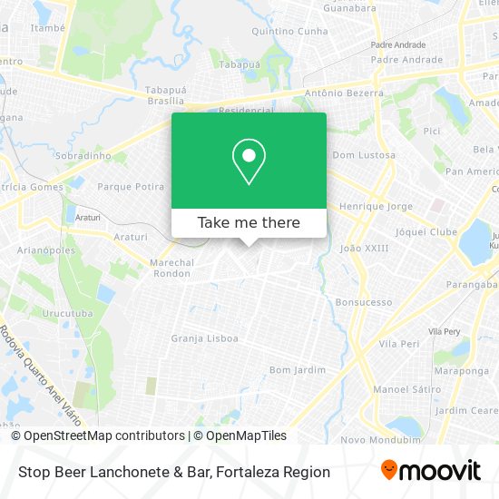 Stop Beer Lanchonete & Bar map