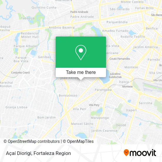 Açaí Diorigi map