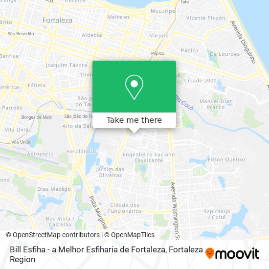 Bill Esfiha - a Melhor Esfiharia de Fortaleza map