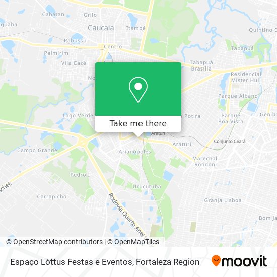 Espaço Lóttus Festas e Eventos map