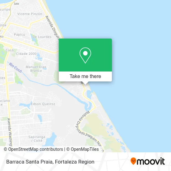 Barraca Santa Praia map