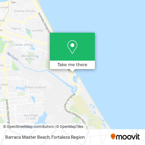 Mapa Barraca Master Beach