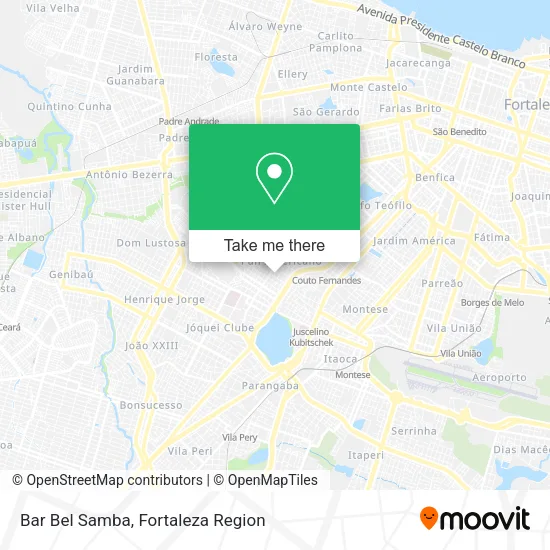 Bar Bel Samba map