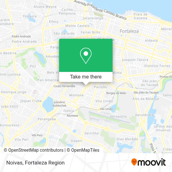 Noivas map