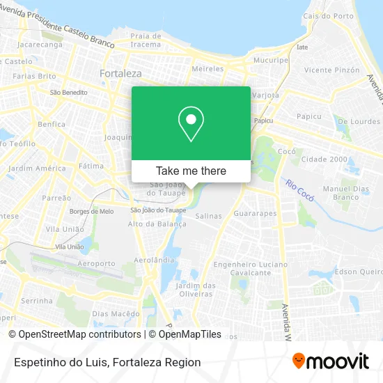 Espetinho do Luis map