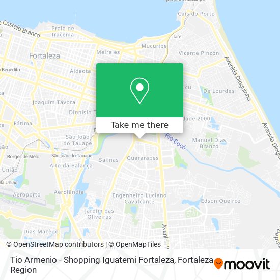 Tio Armenio - Shopping Iguatemi Fortaleza map