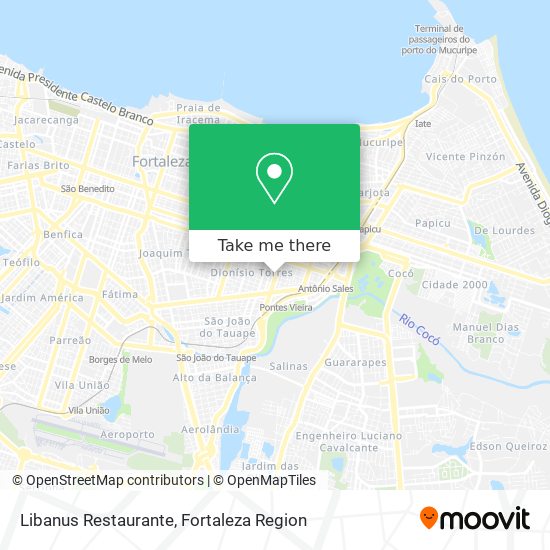 Mapa Libanus Restaurante