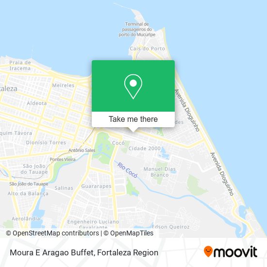 Moura E Aragao Buffet map