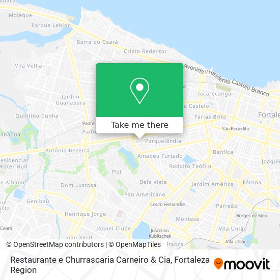 Restaurante e Churrascaria Carneiro & Cia map