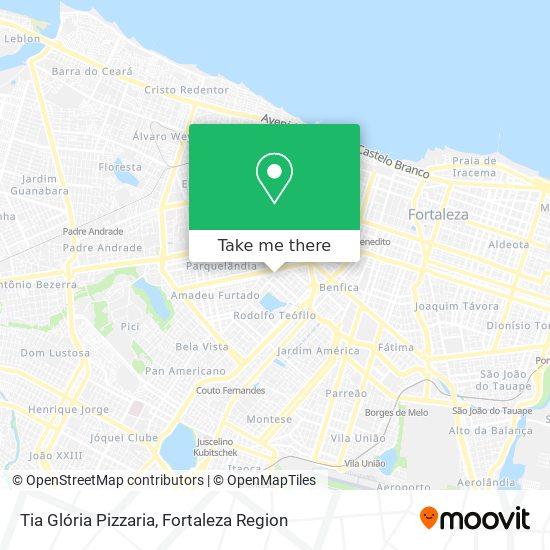 Tia Glória Pizzaria map