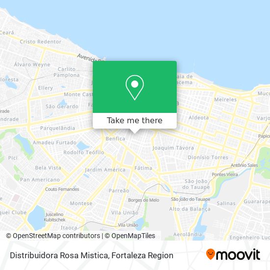 Distribuidora Rosa Mistica map