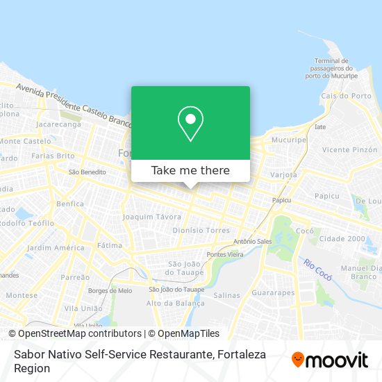 Mapa Sabor Nativo Self-Service Restaurante