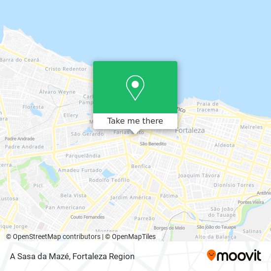 A Sasa da Mazé map
