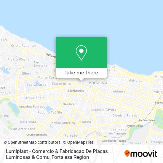 Lumiplast - Comercio & Fabricacao De Placas Luminosas & Comu map