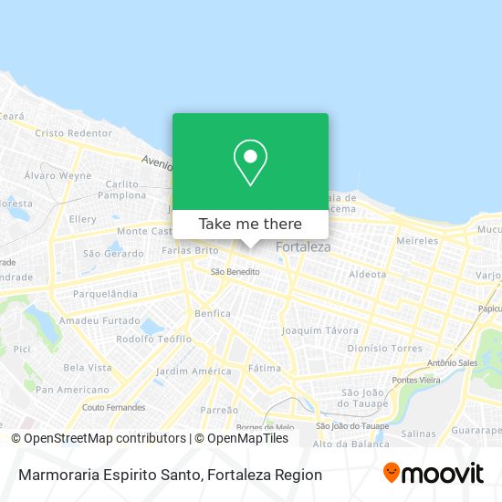 Marmoraria Espirito Santo map