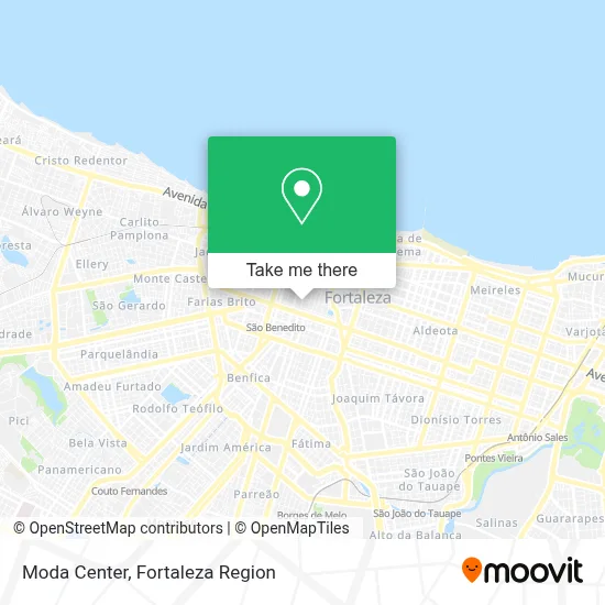 Moda Center map
