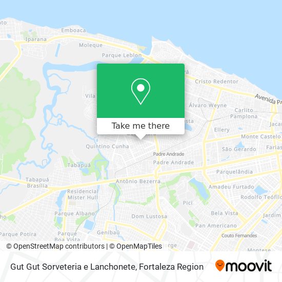 Gut Gut Sorveteria e Lanchonete map