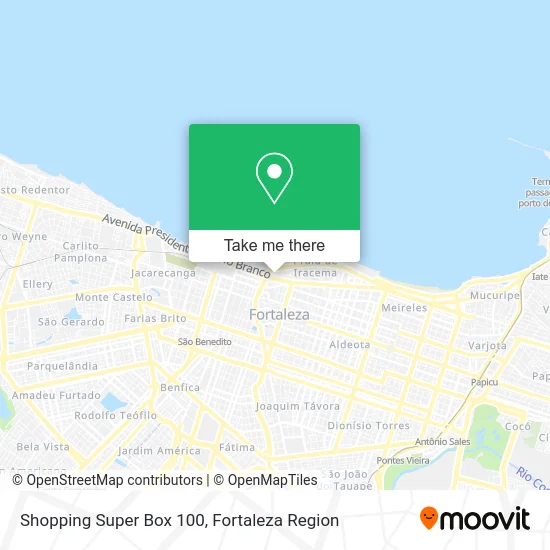 Shopping Super Box 100 map
