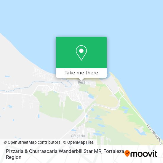 Pizzaria & Churrascaria Wanderbill Star MR map