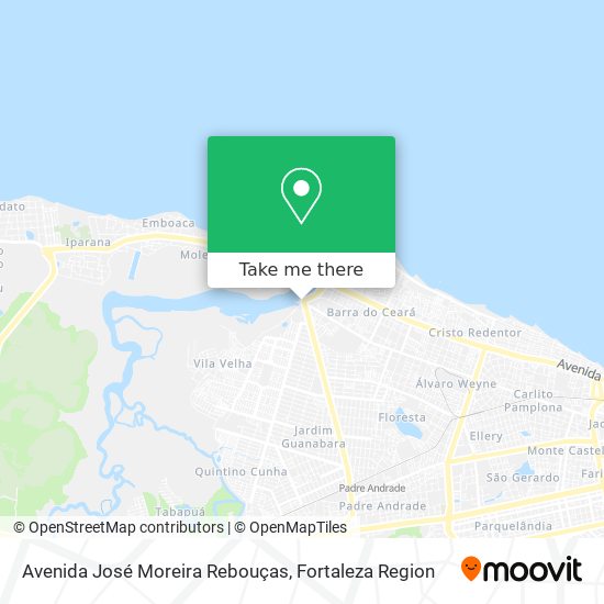 Avenida José Moreira Rebouças map