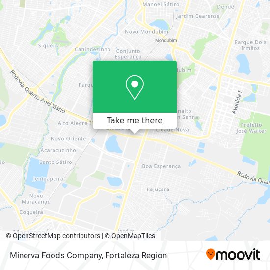 Mapa Minerva Foods Company