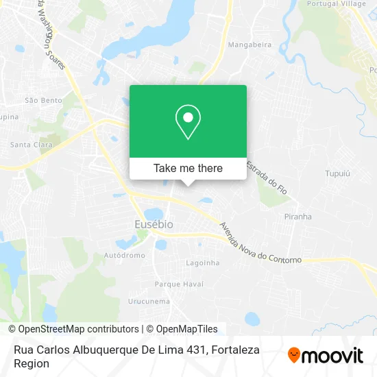 Rua Carlos Albuquerque De Lima 431 map