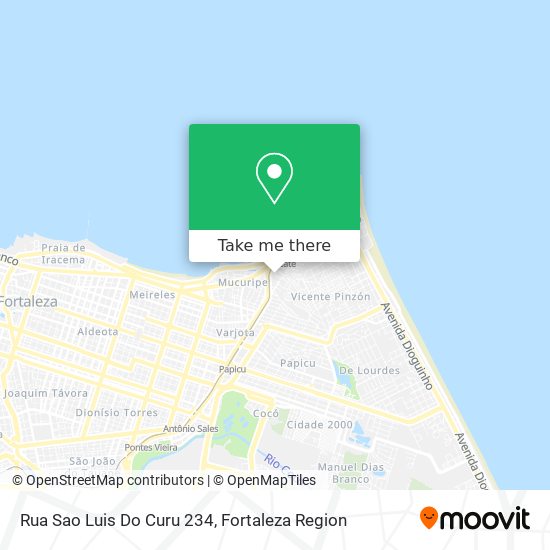 Rua Sao Luis Do Curu 234 map
