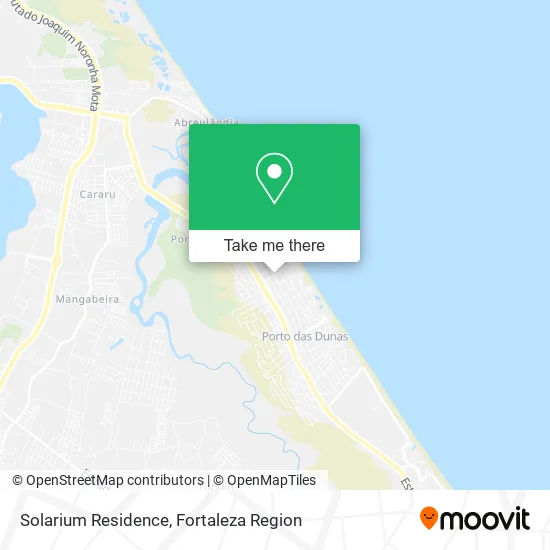 Solarium Residence map