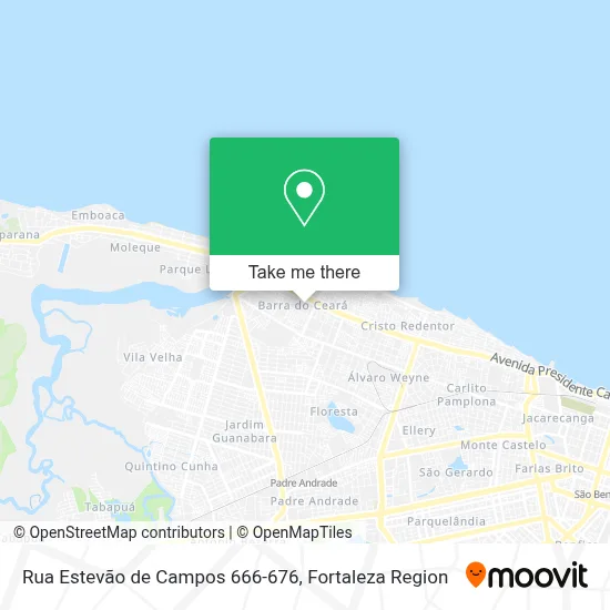 Rua Estevão de Campos 666-676 map