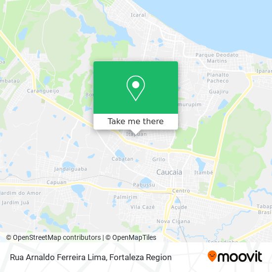 Rua Arnaldo Ferreira Lima map