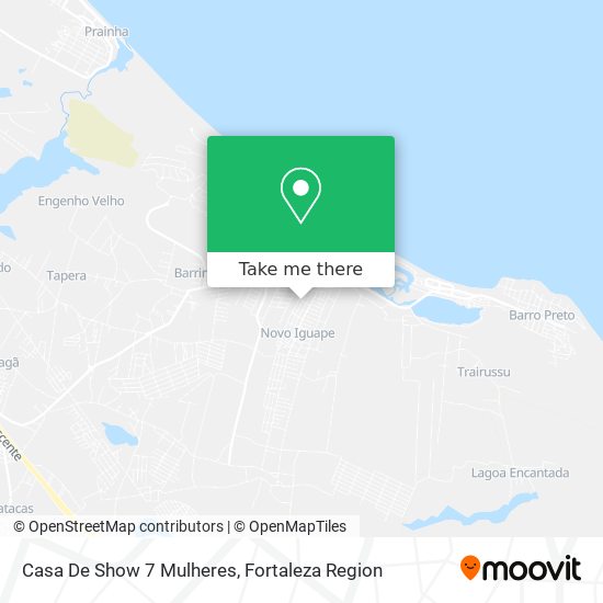 Casa De Show 7 Mulheres map
