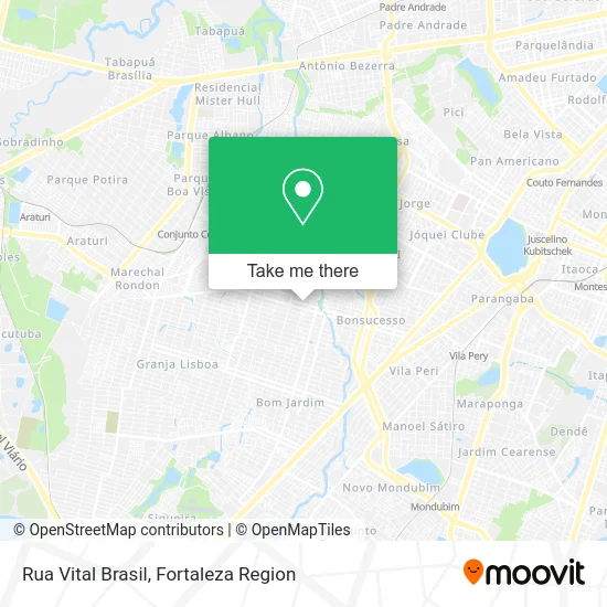 Rua Vital Brasil map