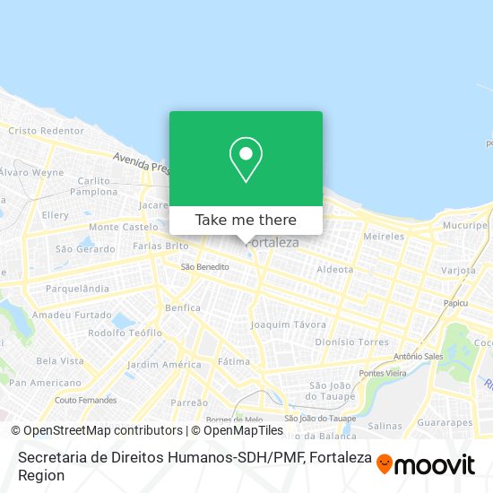 Secretaria de Direitos Humanos-SDH / PMF map