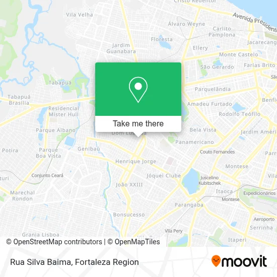 Rua Silva Baima map