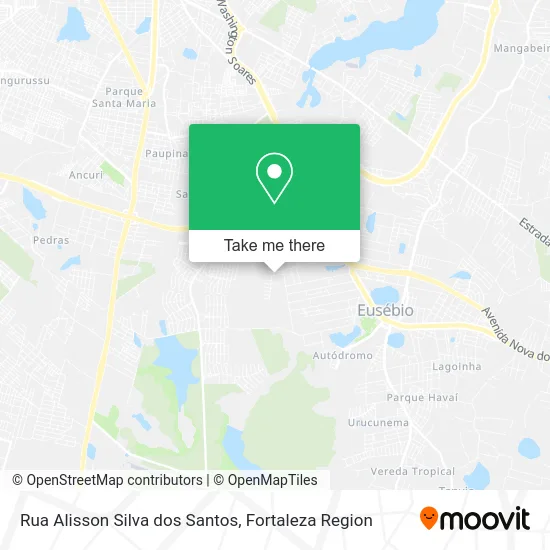 Rua Alisson Silva dos Santos map