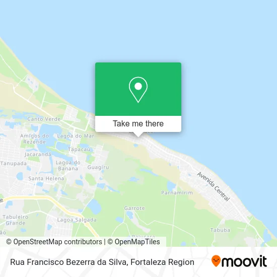 Rua Francisco Bezerra da Silva map