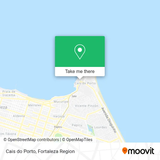 Cais do Porto map