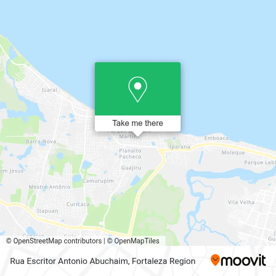 Rua Escritor Antonio Abuchaim map