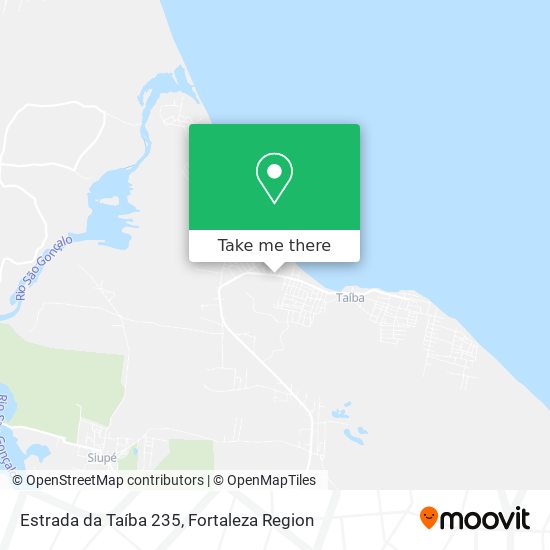 Estrada da Taíba 235 map
