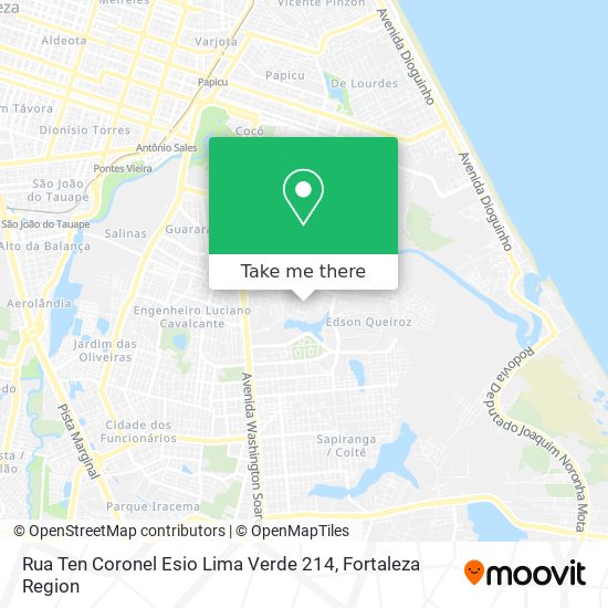 Rua Ten Coronel Esio Lima Verde 214 map