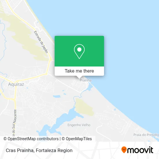 Cras Prainha map