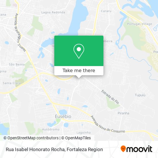 Rua Isabel Honorato Rocha map