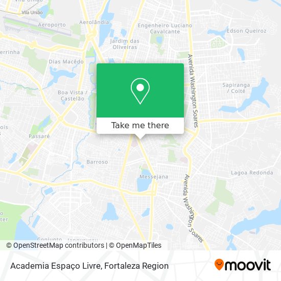 Academia Espaço Livre map