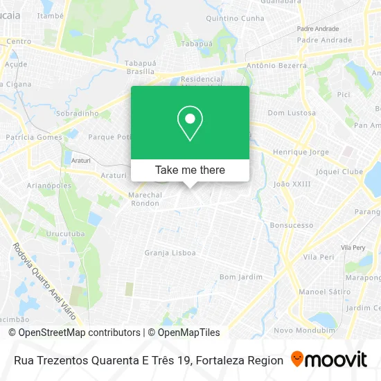 Rua Trezentos Quarenta E Três 19 map