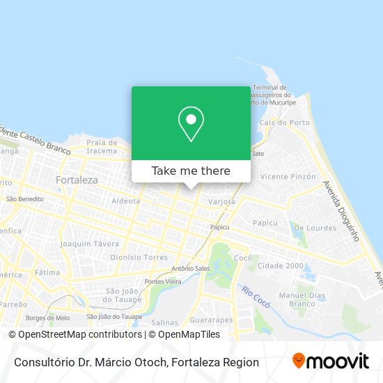 Consultório Dr. Márcio Otoch map