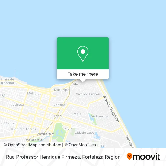 Rua Professor Henrique Firmeza map